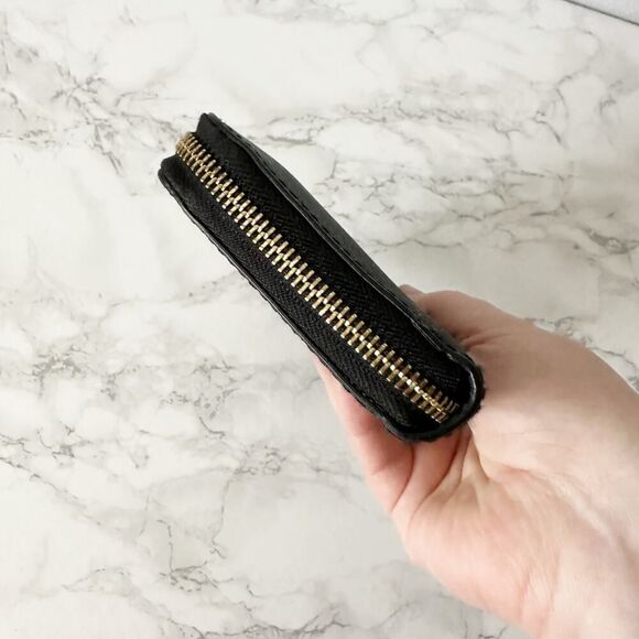 Michael Kors Long Black Saffiano Leather Continental Zip Around Wallet - Picture 4 of 11